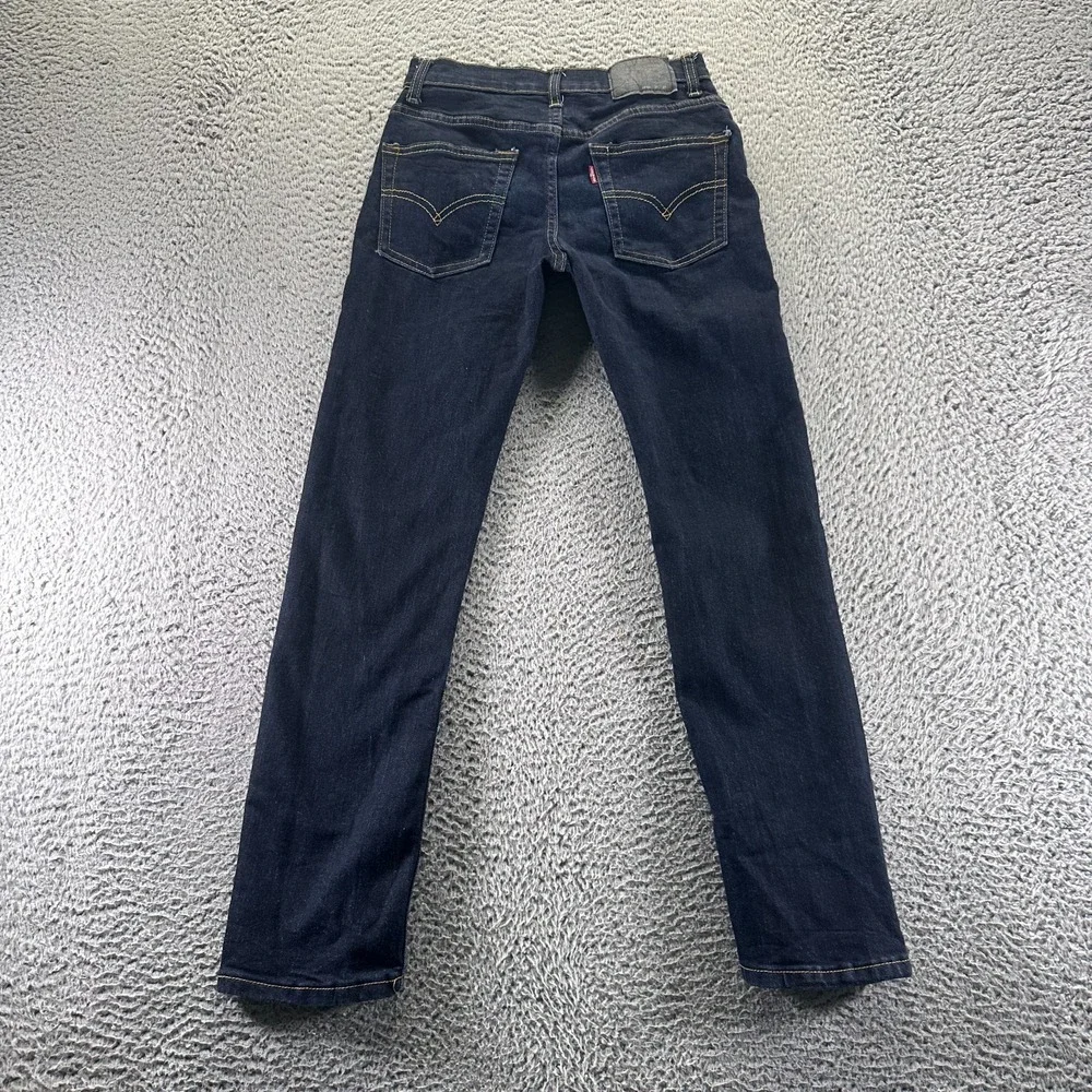 Levi's 511 Jeans Boys 14 Blue Cotton Denim Straight Leg Slim Stretch‎ Workwear